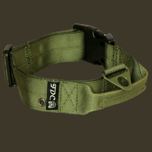 green tactical collar