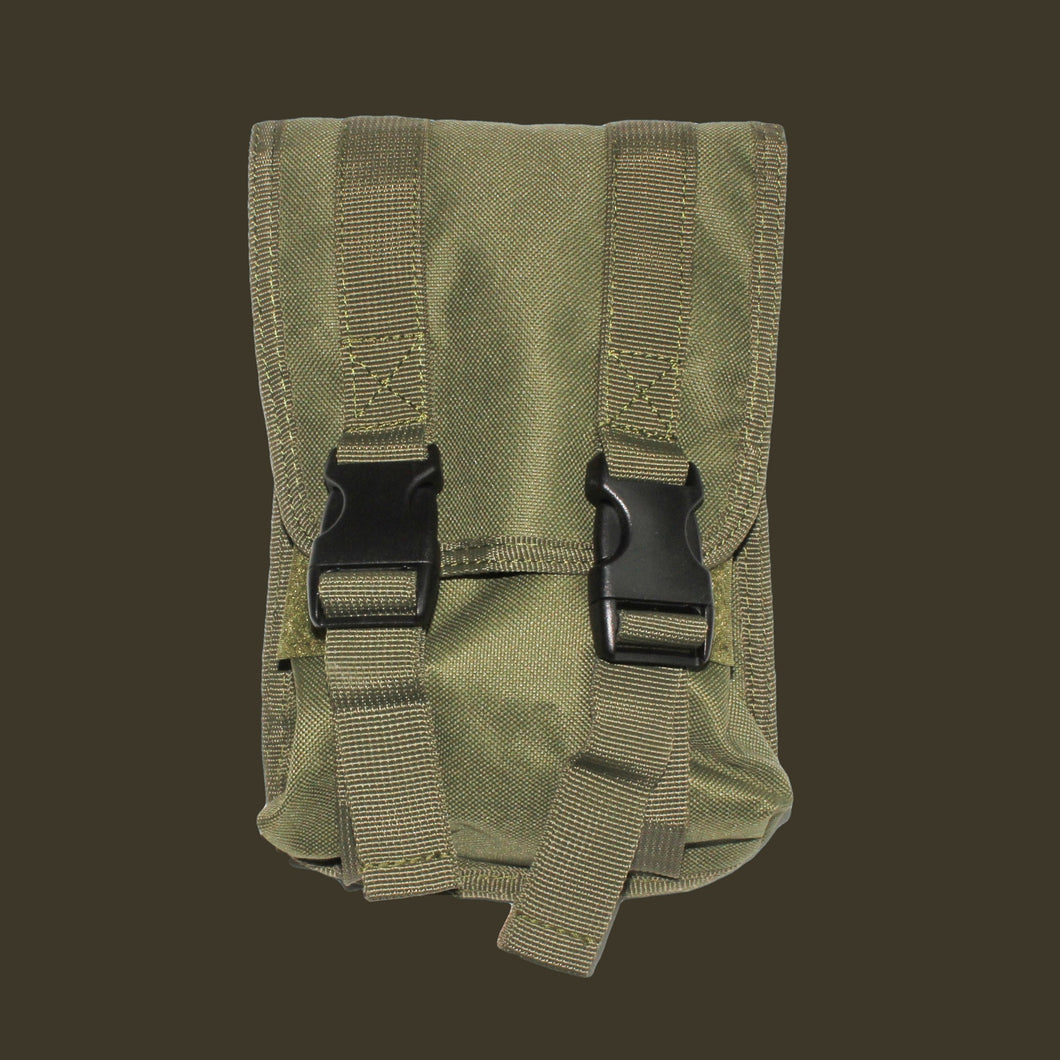 molle pouch green
